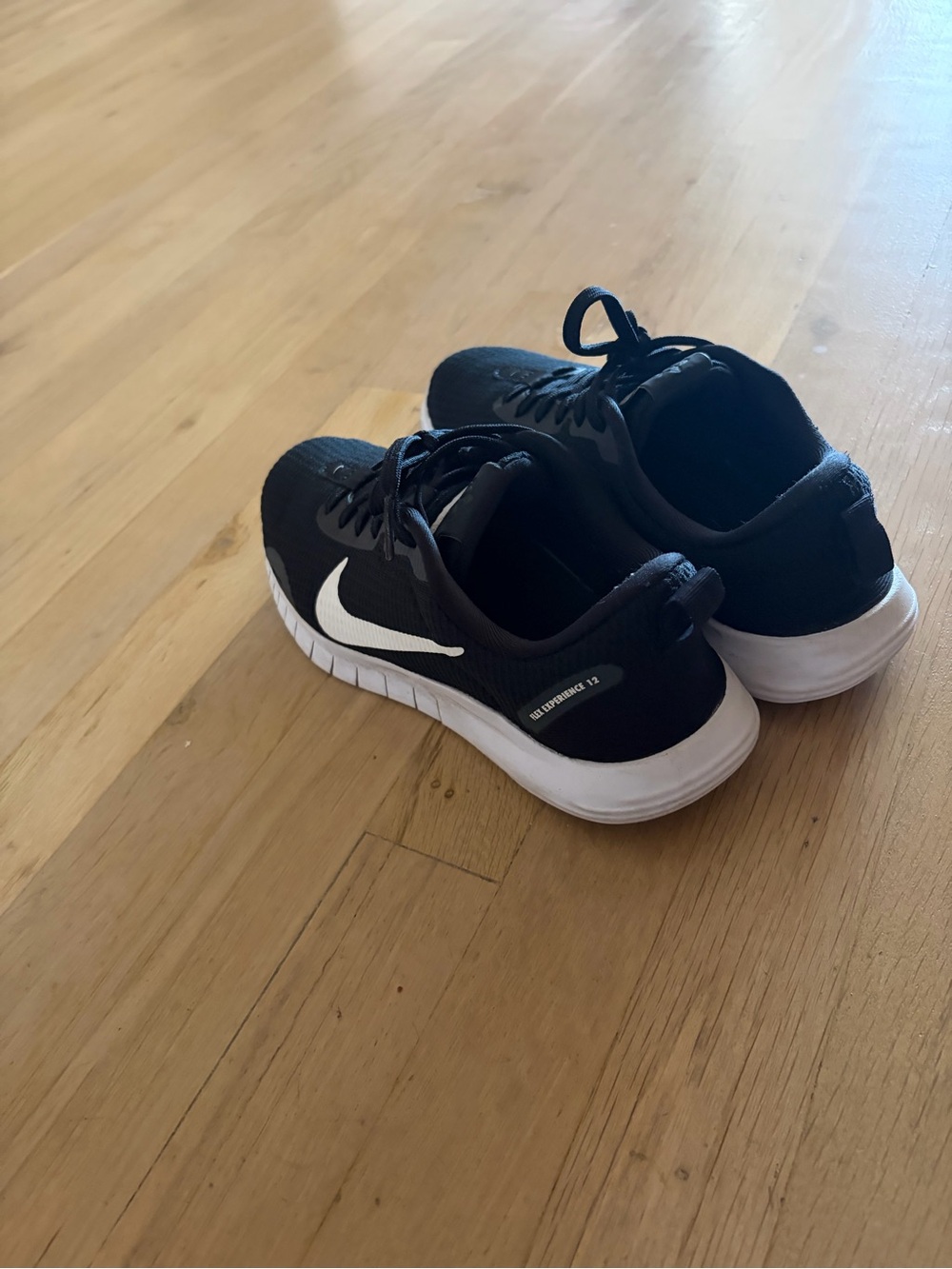 Nike Kids Black and White Running Sneakers